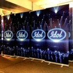 ścianka do zdjęć roll-up idol