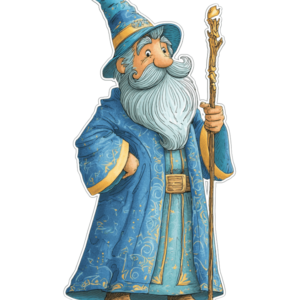 Kartonowa Postać Czarodziej