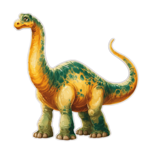 Kartonowa Postać Dinozaur Brontozaur