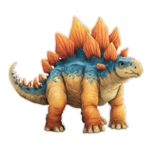 Kartonowa Postać Dinozaur Stegozaur