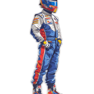 Kartonowa Postać Kierowca Rajdowy