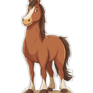 Kartonowa Postać Koń