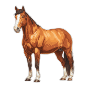 Kartonowa Postać Koń