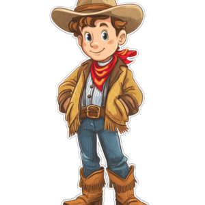 Kartonowa Postać Kowboj