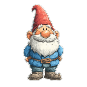 Kartonowa Postać Krasnoludek