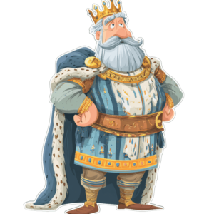 Kartonowa Postać Król