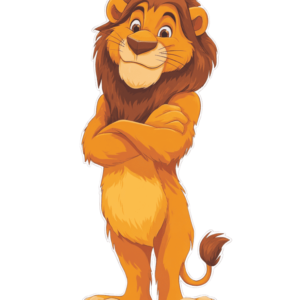 Kartonowa Postać Lew