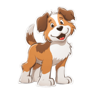 Kartonowa Postać Piesek