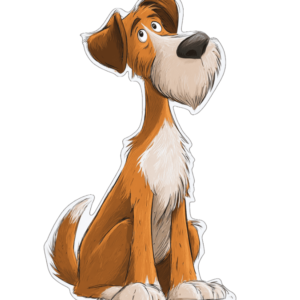 Kartonowa Postać Piesek