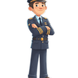 Kartonowa Postać Pilot