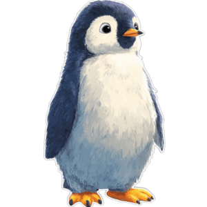 Kartonowa Postać Pingwin