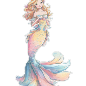 Kartonowa Postać Syrenka