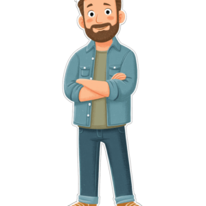 Kartonowa Postać Tata