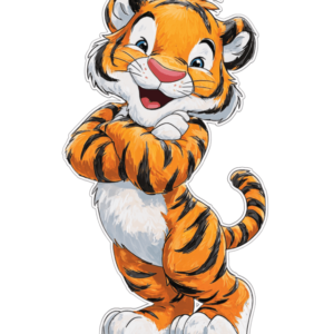 Kartonowa Postać Tygrysek
